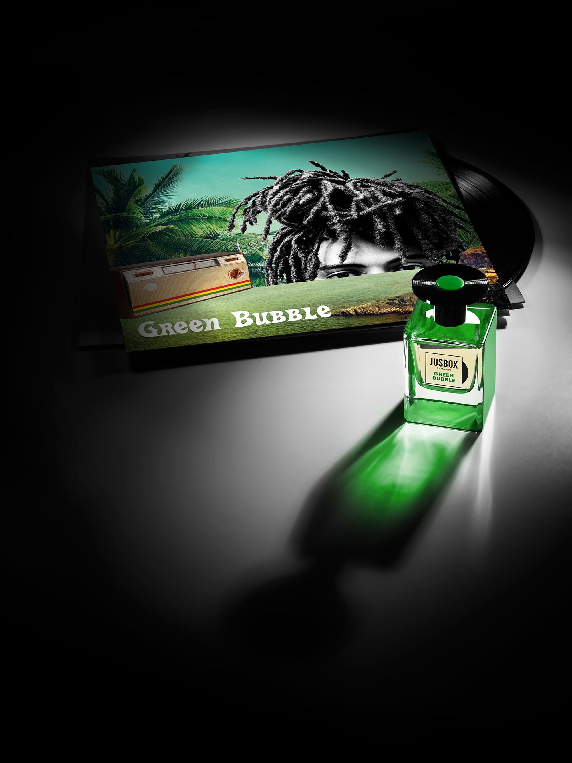 JUSBOX Green Bubble Eau de Parfum 2.6 oz For Men