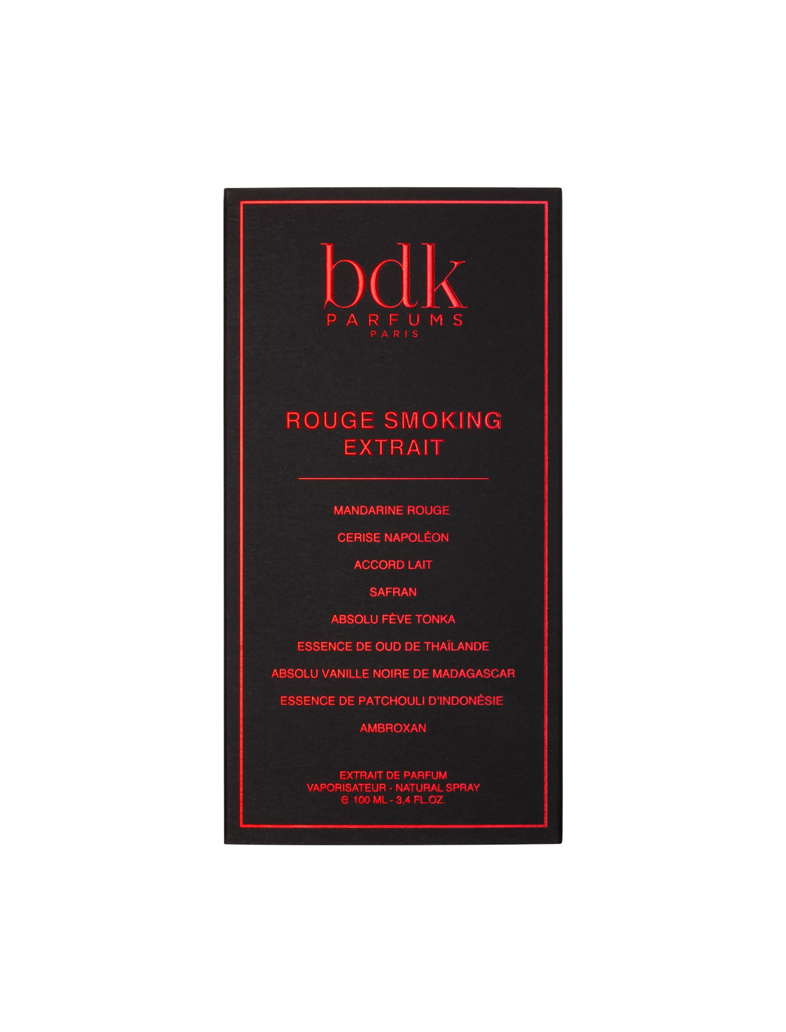 BDK Rouge Smoking Extrait de Parfum 3.4 oz Unisex