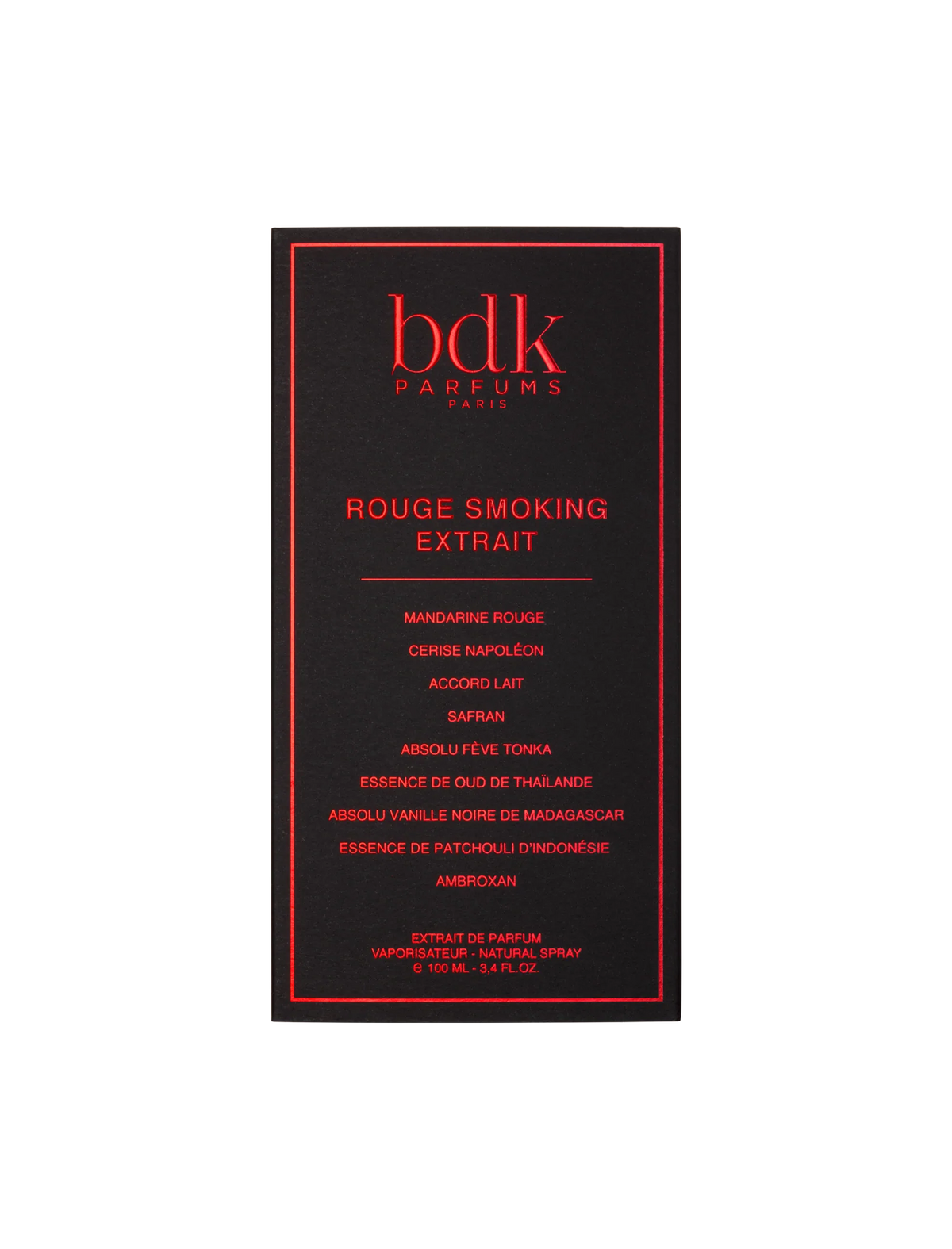 BDK Rouge Smoking Extrait de Parfum 3.4 oz Unisex