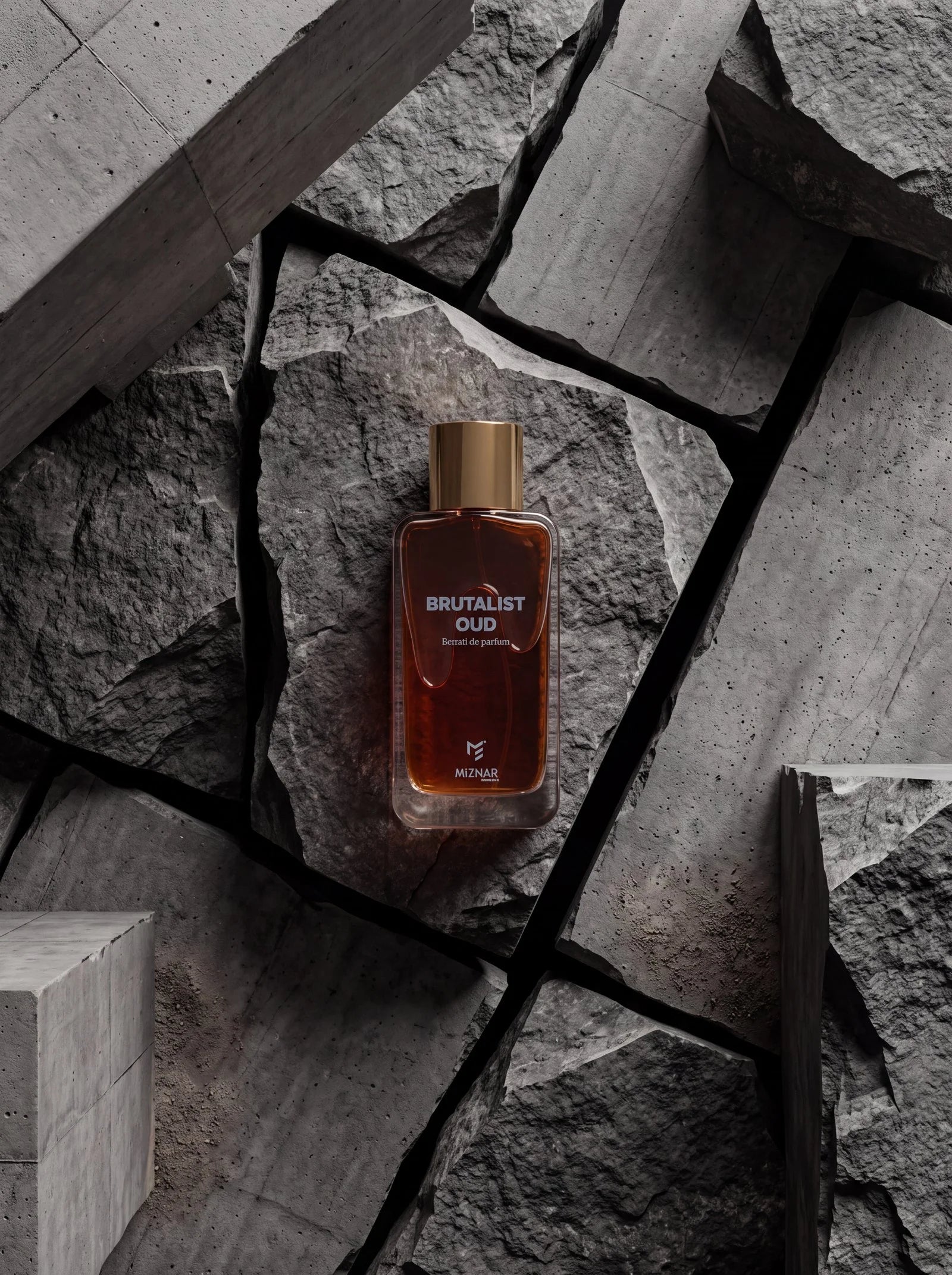 MIZNAR ESSENCIALS - BRUTALIST OUD EXTRAIT DE PARFUM 3.4 oz UNISEX