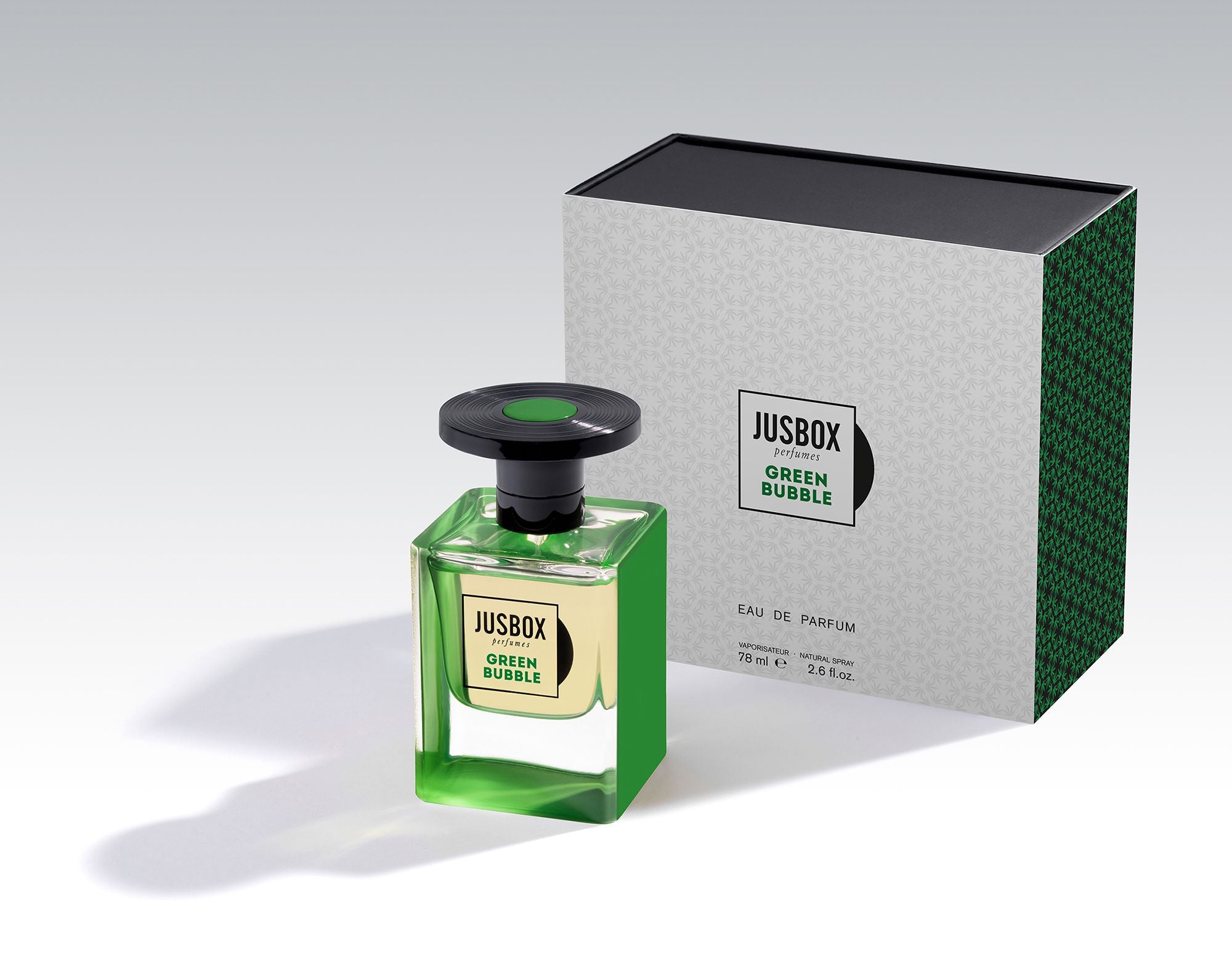 JUSBOX Green Bubble Eau de Parfum 2.6 oz For Men