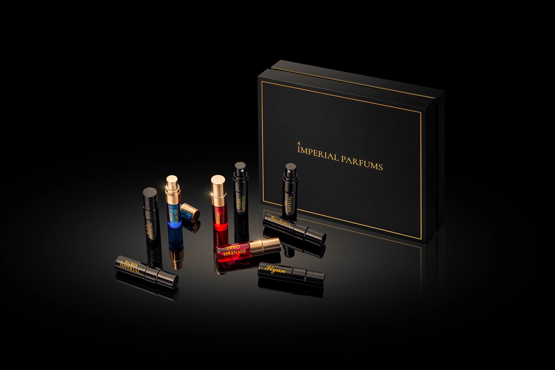 IMPERIAL PARFUMS - DISCOVERY SET EXTRAIT DE PARFUM OF 9x3ml