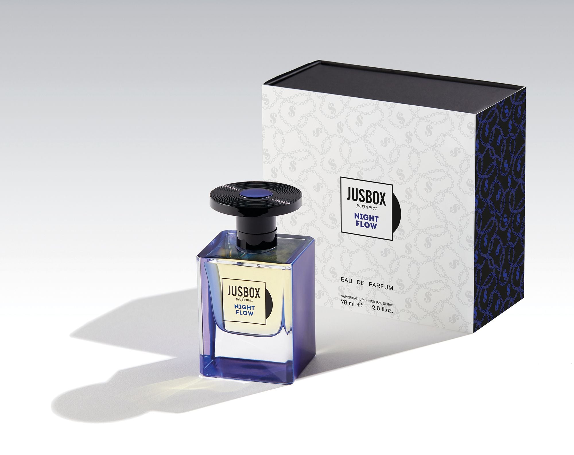 Jusbox Night Flow Eau de Parfum 2.6 oz For Men