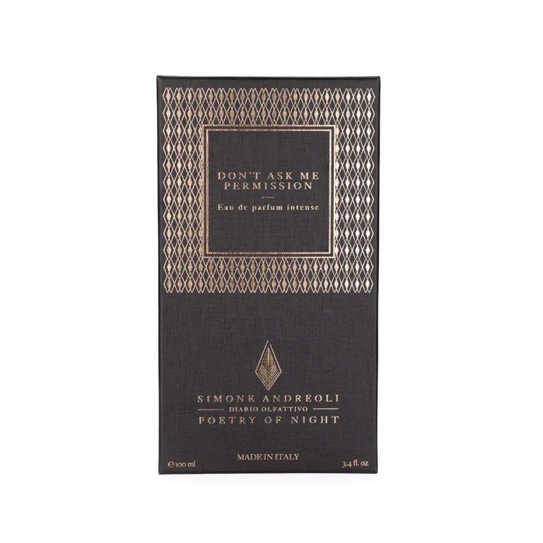 Simone Andreoli Dont Ask Me Permission Eau de Parfum Intense 3.4 oz Unisex