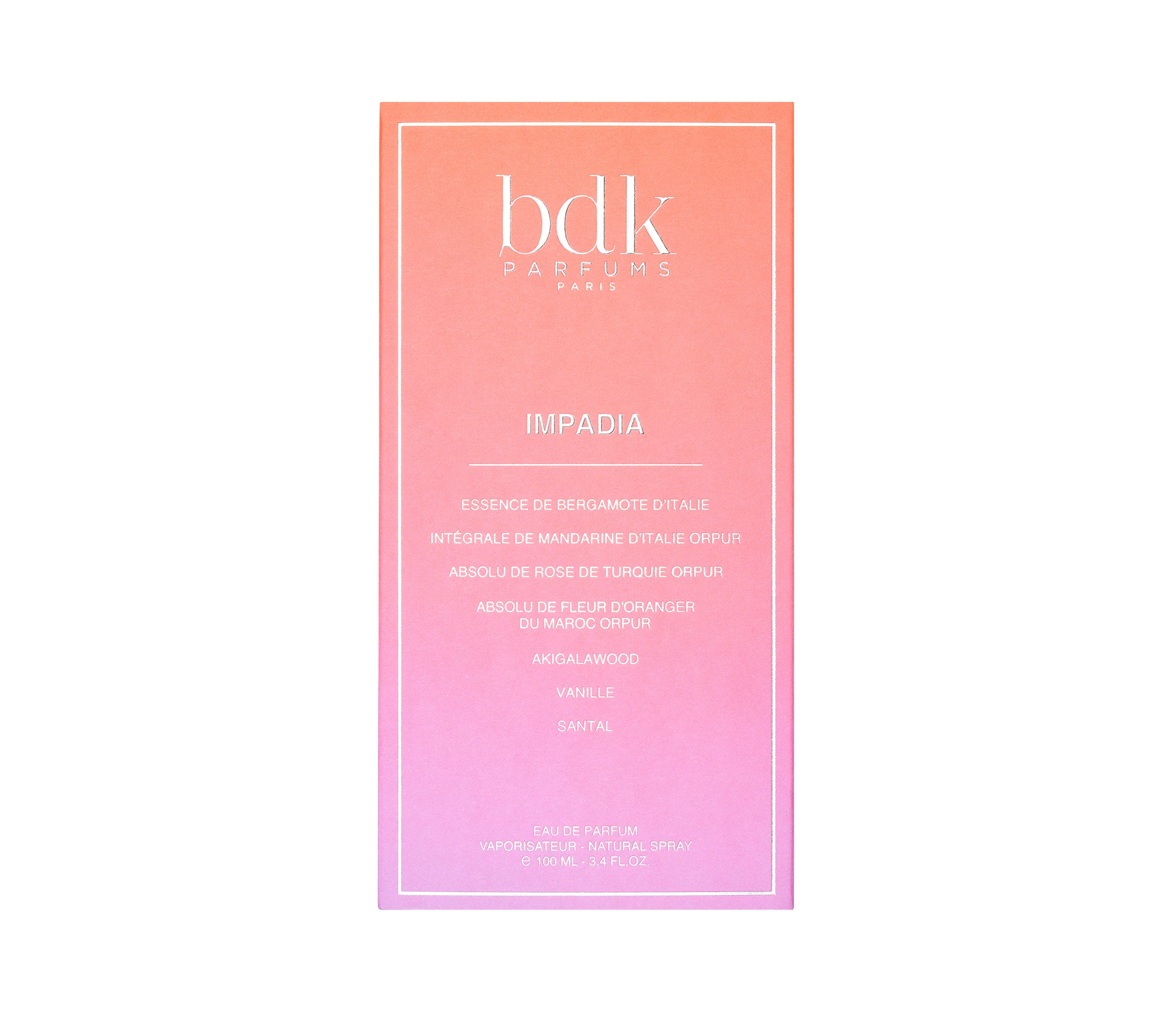BDK PARFUMS - IMPADIA EAU DE PARFUM 3.4 oz UNISEX