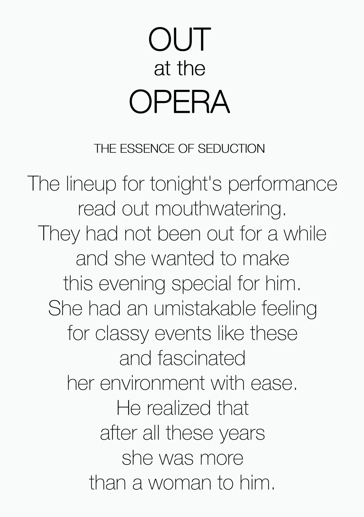 PHILLY & PHILL - OUT AT THE OPERA EAU DE PARFUM 3.4 oz UNISEX