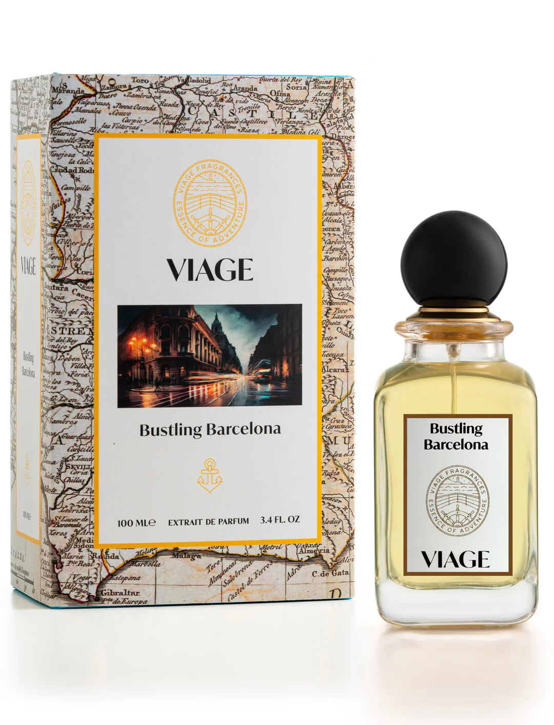 VIAGE - BUSTLING BARCELONA EXTRAIT DE PARFUM 3.4 oz UNISEX