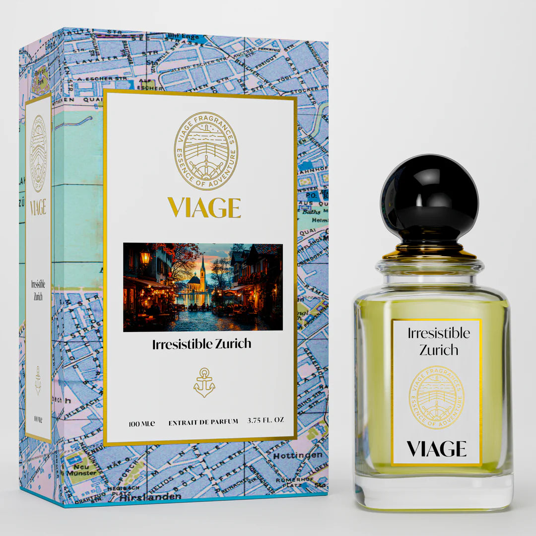 VIAGE - IRRESISTIBLE ZURICH EXTRAIT DE PARFUM 3.4 oz UNISEX