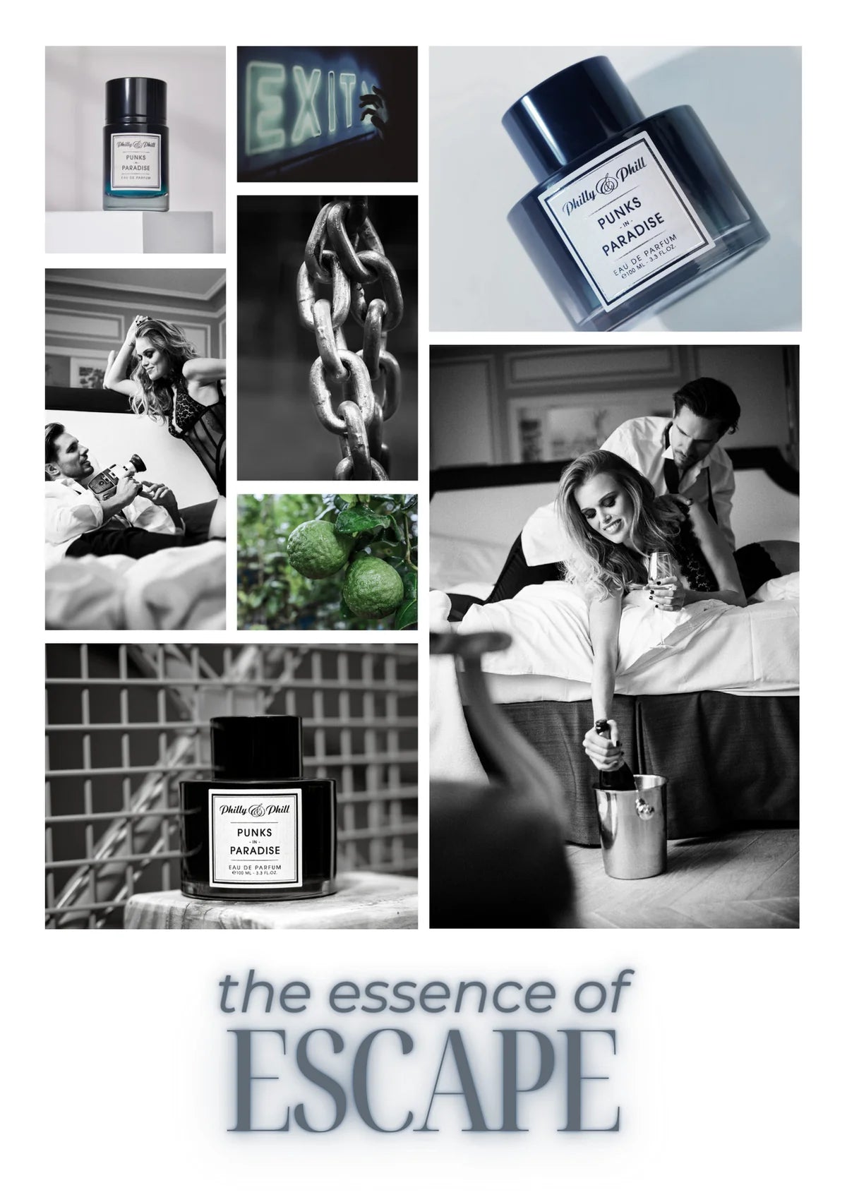 PHILLY & PHILL - PUNKS IN PARADISE EAU DE PARFUM 3.4 oz UNISEX