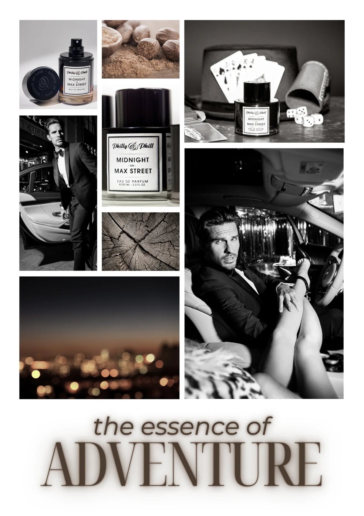 PHILLY & PHILL - MIDNIGHT ON MAX STREET EAU DE PARFUM 3.4 oz UNISEX