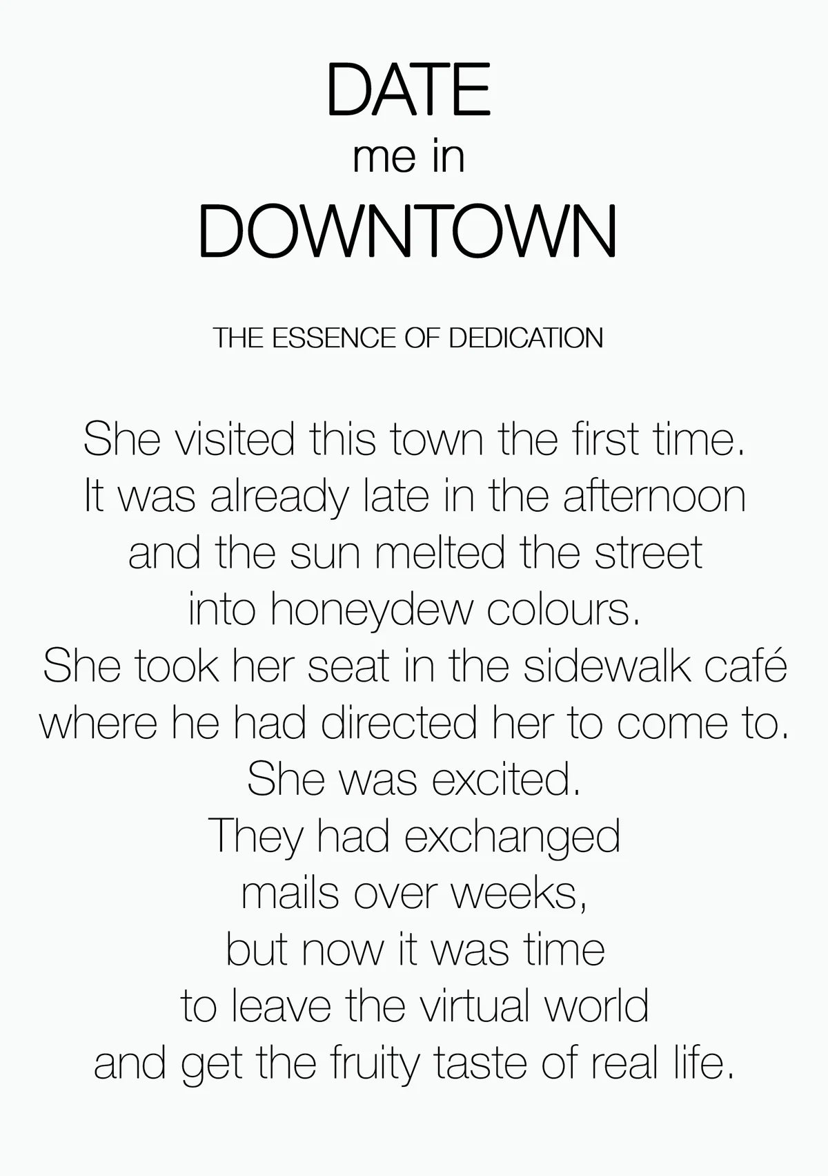 PHILLY & PHILL - DATE ME ON DOWNTOWN EAU DE PARFUM 3.4 oz UNISEX