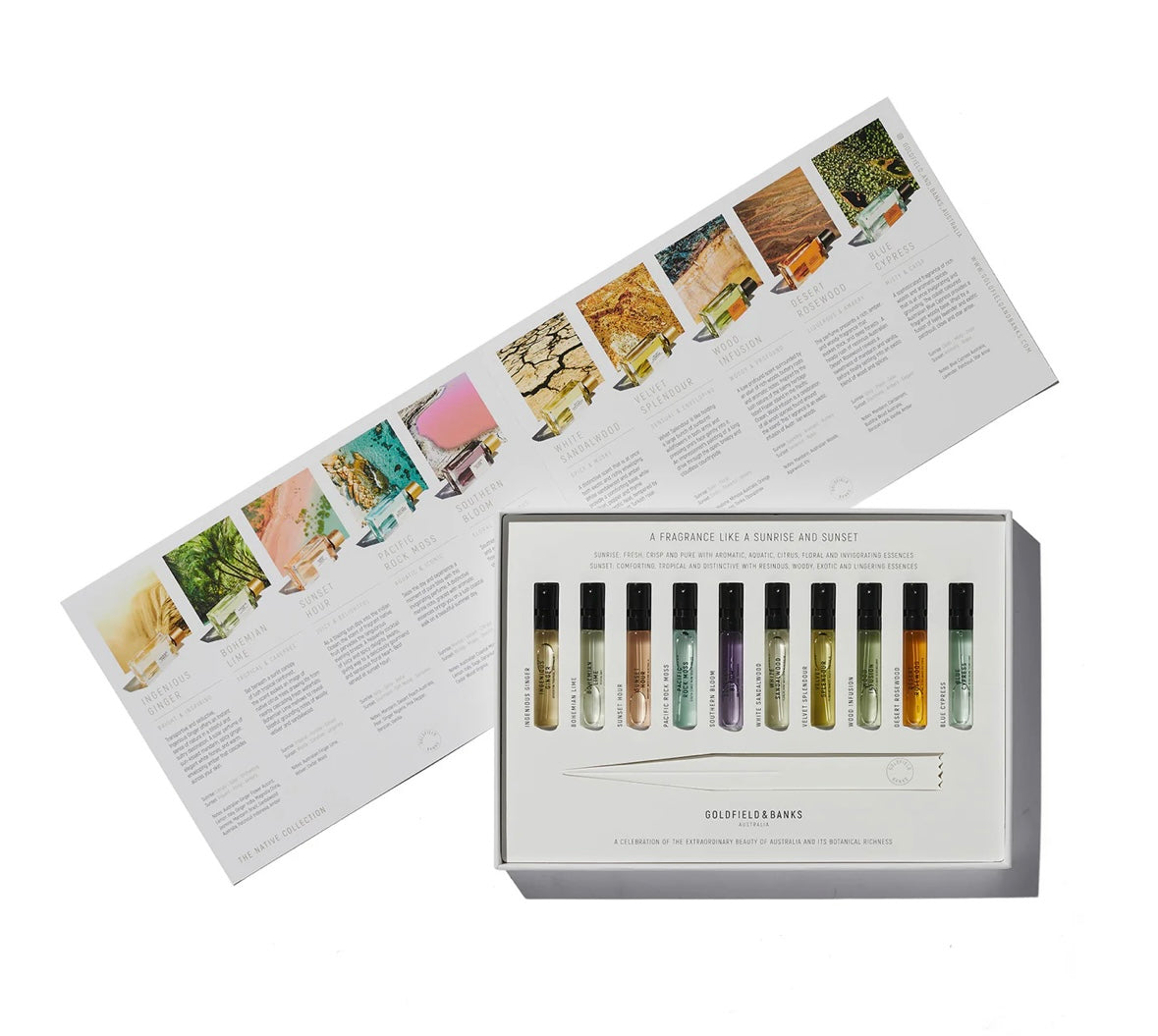 GOLDFIELD & BANKS - DISCOVERY SET 10x2ml