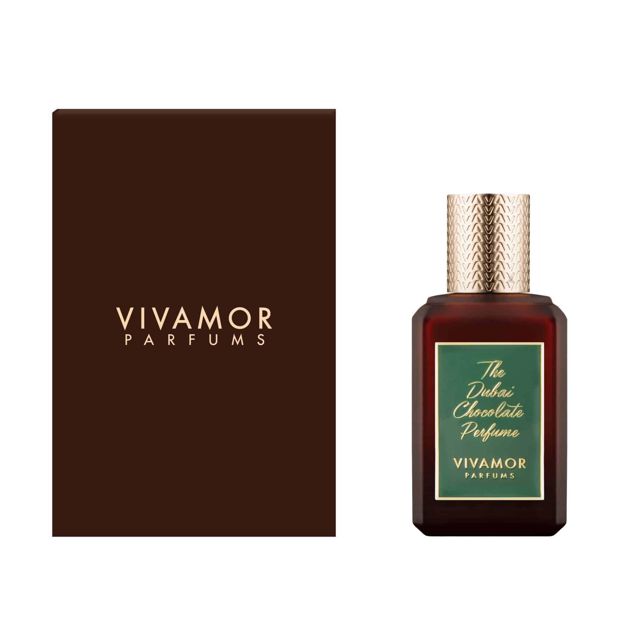 VIVAMOR PARFUMS - THE DUBAI CHOCOLATE PERFUME EXTRAIT DE PARFUM 3.4 oz UNISEX
