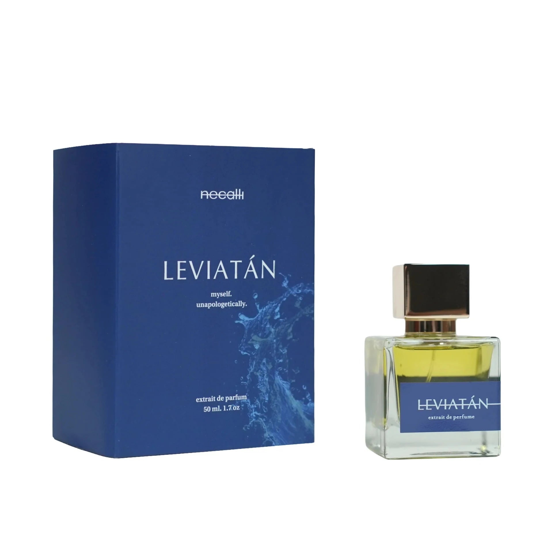 Leviatán perfume bottle and packaging on a white background