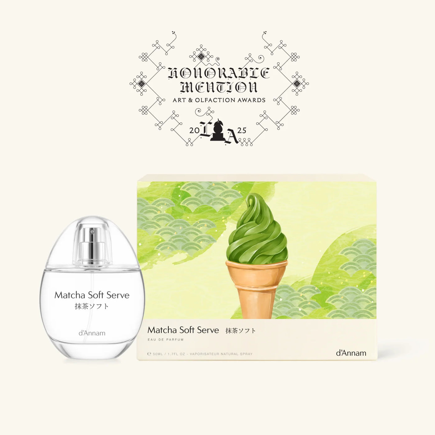 D'ANNAM - MATCHA SOFT SERVE EAU DE PARFUM 1.7OZ UNISEX – HDYS Parfums