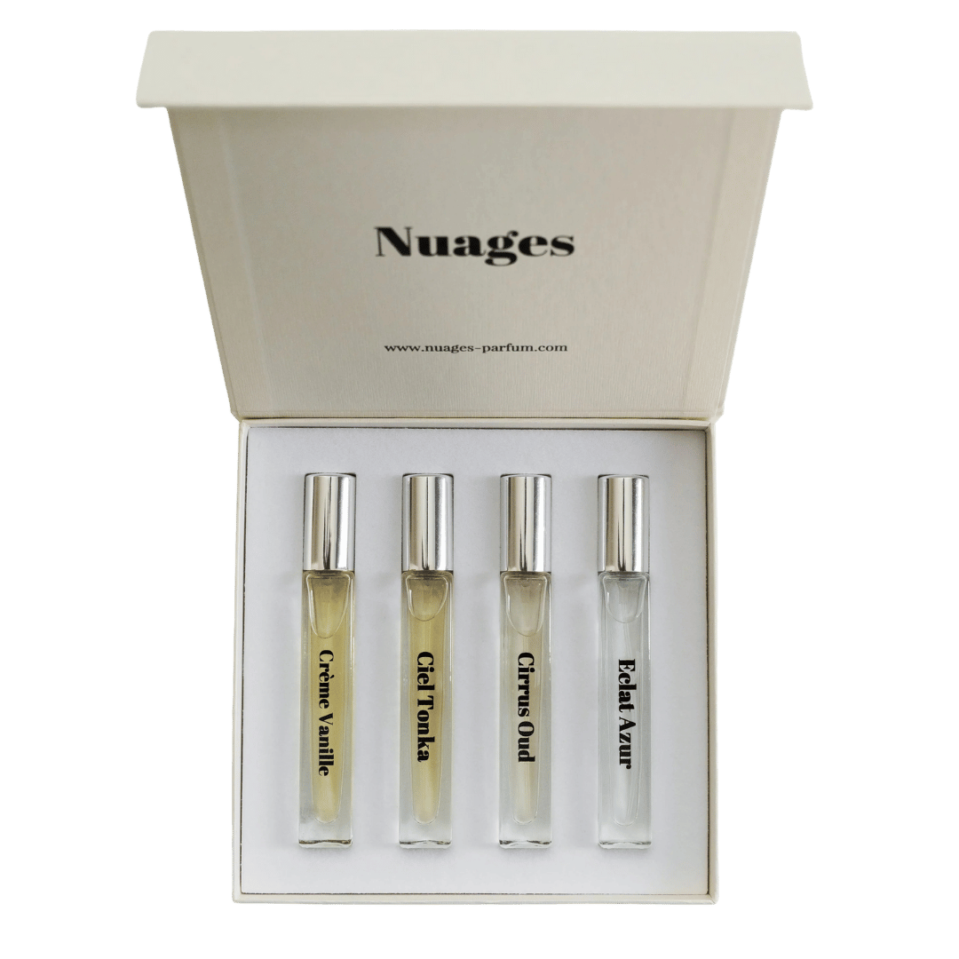 NUAGES - COFFRET VOYAGE DISCOVERY SET EXTRAIT DE PARFUM 4x10ml UNISEX
