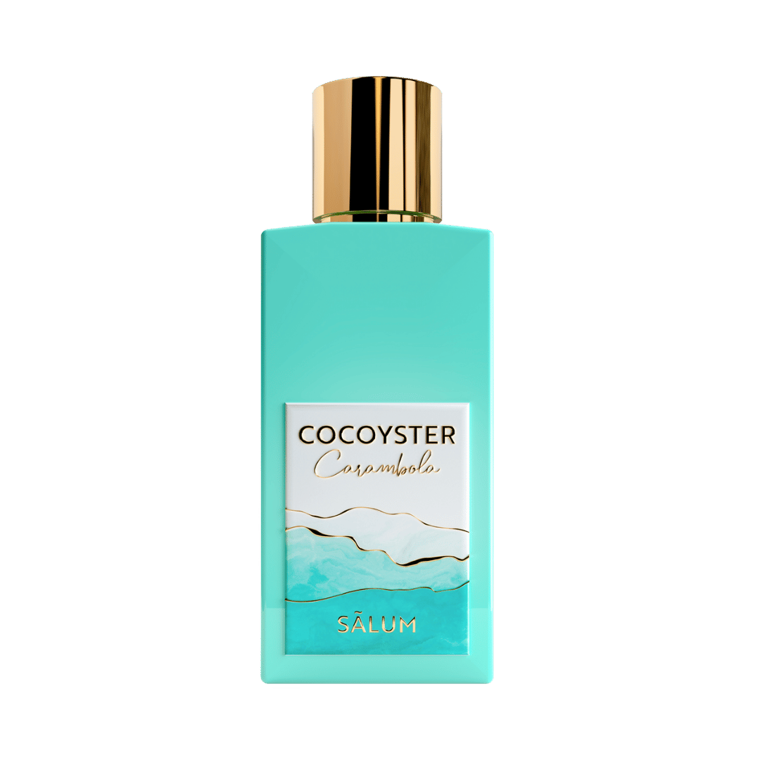 Cocoyyster Carambola Sálum perfume bottle on a transparent background