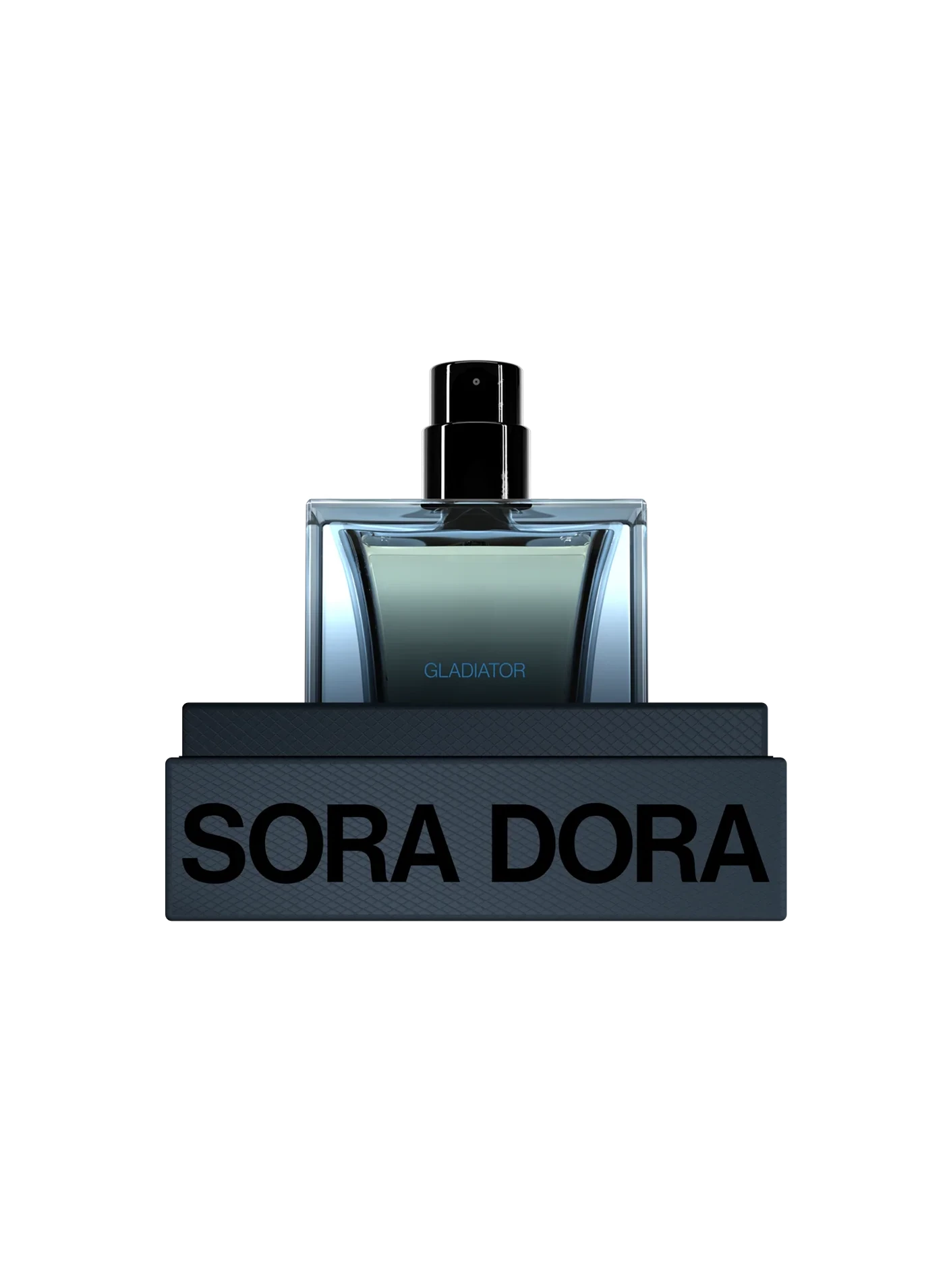 Sora Dora perfume bottle on a white background