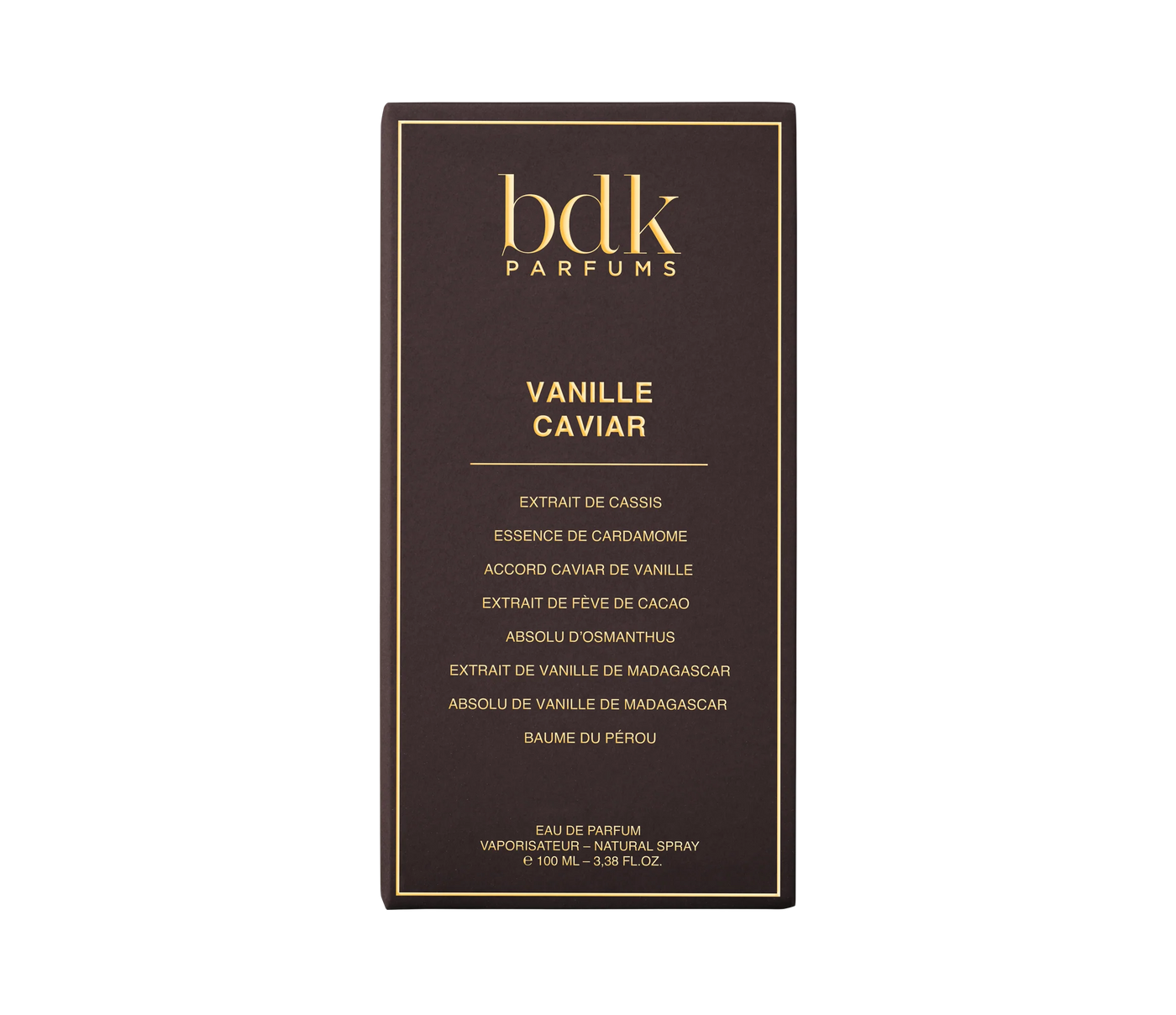 BDK PARFUMS - VANILLE CAVIAR EAU DE PARFUM 3.4 oz UNISEX – HDYS