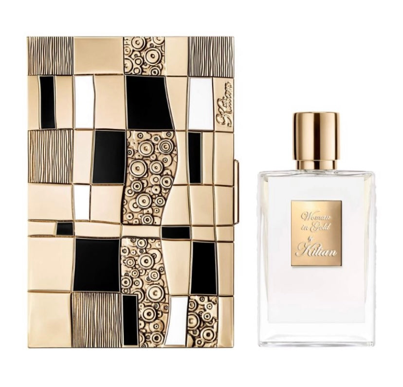 Kilian Woman in Gold w/ Clutch Eau Parfum 1.7 oz For Women Kilian Woman in Gold w/ Clutch Eau Parfum 1.7 oz For Women