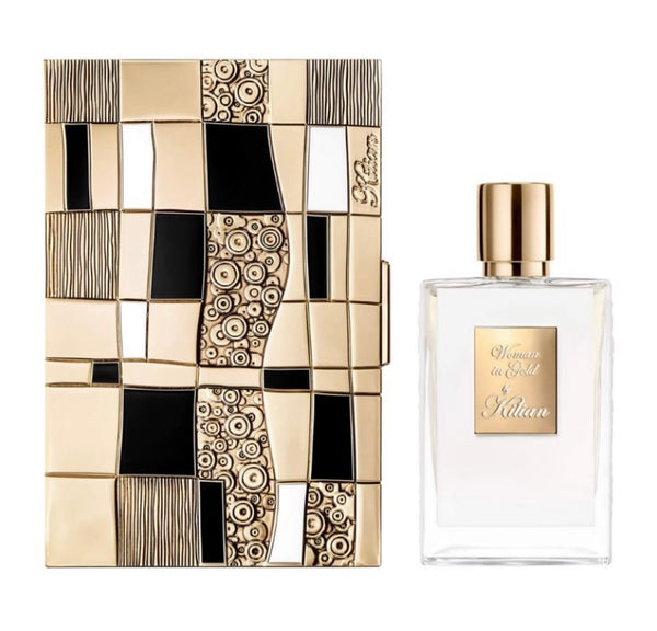Kilian Woman in Gold w/ Clutch Eau Parfum 1.7 oz For Women
