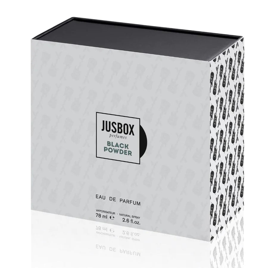 JUSBOX Black Powder Eau de Parfum 2.6 oz Unisex